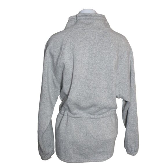 Pacsun Full Zip Cinch Waist Jacket Gray Womens Medium - Picture 2 of 5